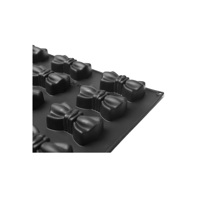 PLAQUE SILICONE 600X400 - 20 nœuds papillon 100x52xht35 mm - 105ml