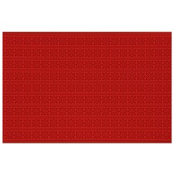 PLAQUE RELIEF SILICONE 560X390 - Motif fleurs carrées 30 mm