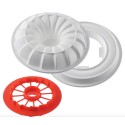 KIT MOULE SILICONE - 1 red tail Ø 240xht65 mm - 2000ml