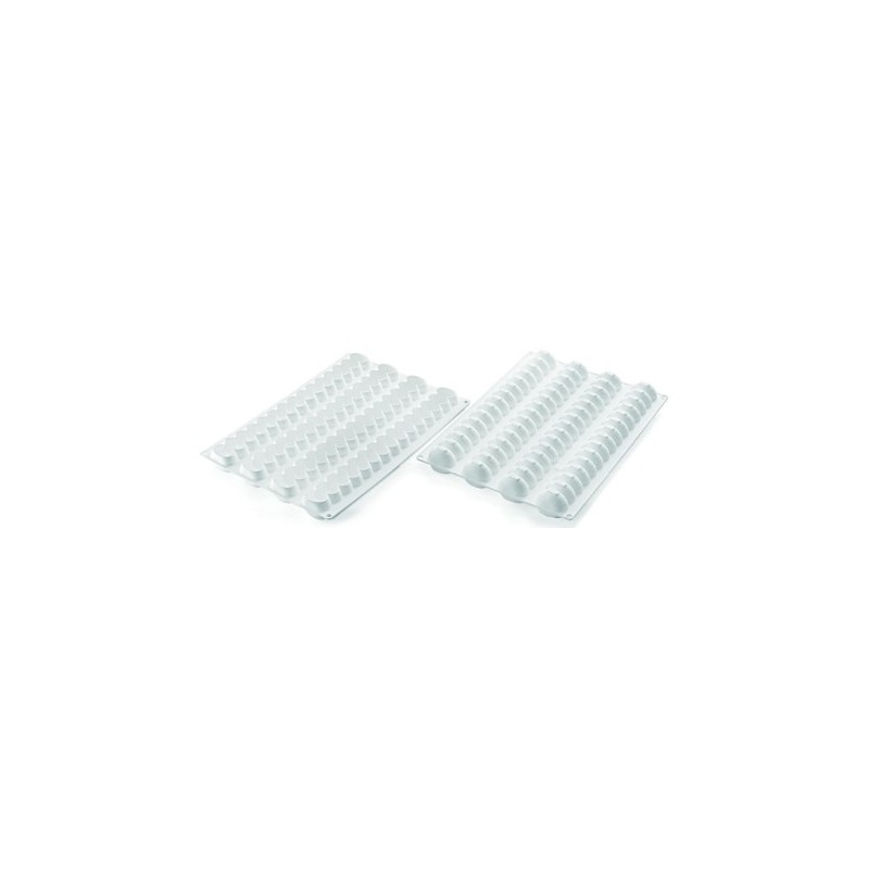 PLAQUE SILICONE 388X288 - 4 moules infinity 375x38.5xht45 mm - 2000ml