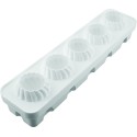 KIT MOULE SILICONE - 5 sphères torsadées diam 67xht73 mm - 125ml