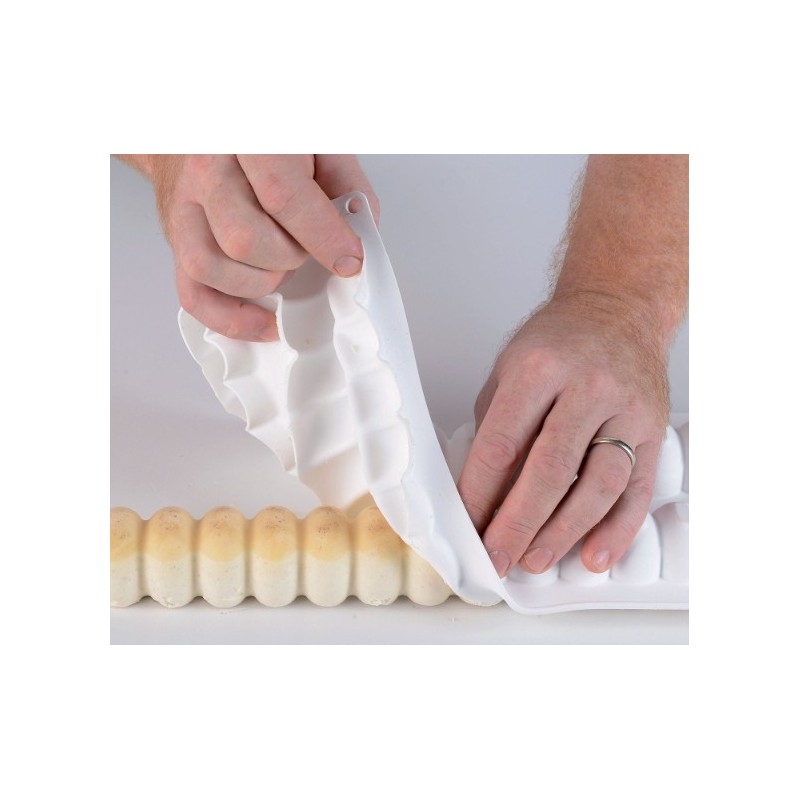 PLAQUE SILICONE 388X288 - 4 moules infinity 375x38.5xht45 mm - 2000ml