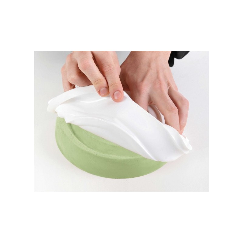 MOULE SILICONE - 1 vague Ø 200xht45 mm - 1100ml