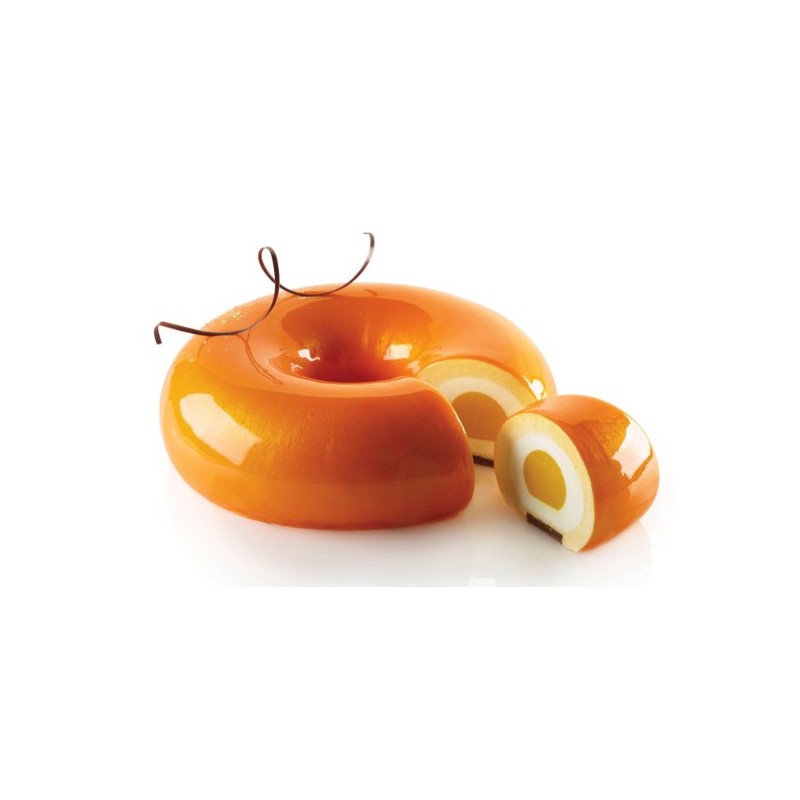 KIT MOULE SILICONE - 1 savarin trinity Ø 200xht57 mm - 1400ml