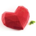 KIT MOULE SILICONE - 1 cœur origami 150x135xht55 mm - 600ml