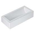 MOULE SILICONE - 1 bûche seule 250x90xht70 mm - 1300ml