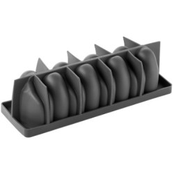 MOULE SILICONE BUCHE - Décor canyon 250x85xht80 mm - 1150ml