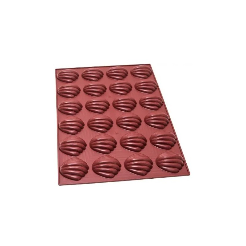 PLAQUE SILICONE 600X400 - 20 coquilles 85.3x87xht30 - 85ml