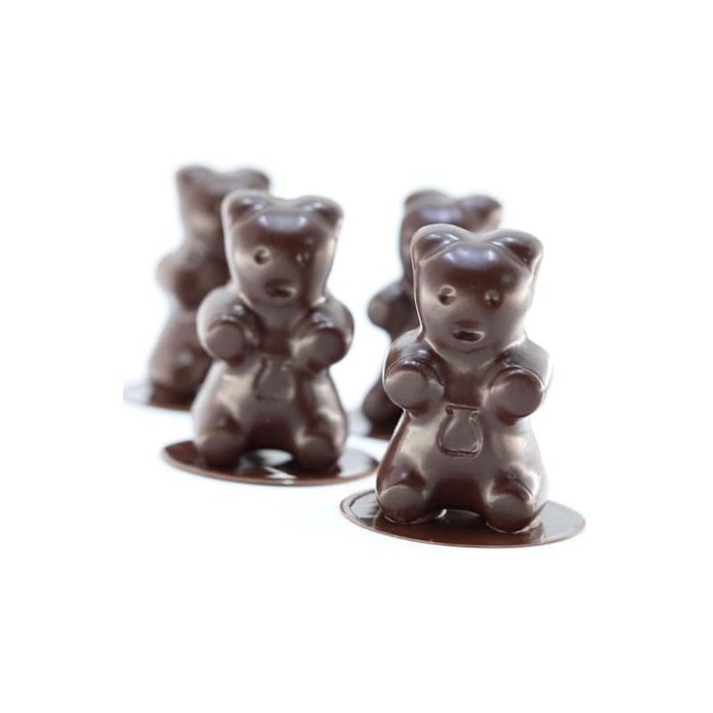 PLAQUE SILICONE OURSONS