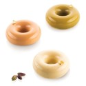 PLAQUE SILICONE 300X175 - 8 donuts gourmands Ø 72xht27 mm - 80ml
