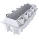 MOULE SILICONE - 1 bûche sapin 250x83xht78 mm - 1200ml