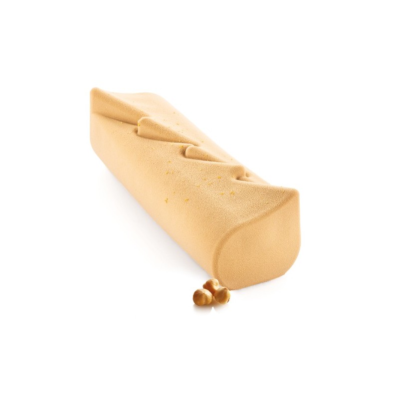 MOULE SILICONE - 1 bûche sapin 250x83xht78 mm - 1200ml