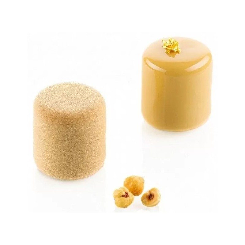 PLAQUE SILICONE 300X175 - 11 cylindres bombés Ø 50xht55 mm - 100ml