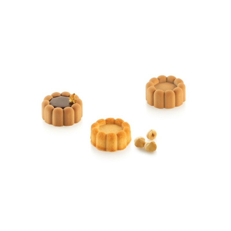 PLAQUE SILICONE 300X175 - 18 charlottes Ø 38xht18 mm - 16ml