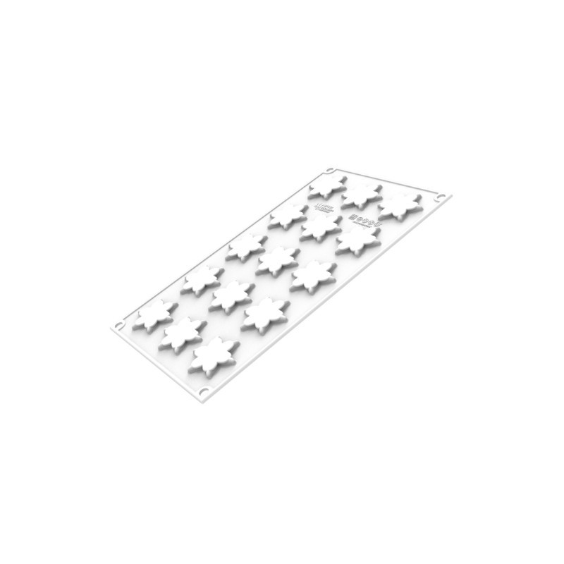 PLAQUE SILICONE 300X175 - 15 corolles Ø 45xht6 mm - 3.8ml