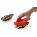 MOULE SILICONE - Cabosse dim 120x40xht20 mm - 39ml (kit tarte)