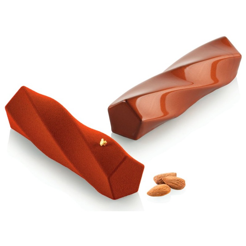 PLAQUE SILICONE 300X175 - 6 twist 130x33xht30 mm - 90ml