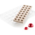 KIT MOULE POUR CHOCOLAT - 24 demi sphères Ø 31xht16.5 mm - 8.5ml
