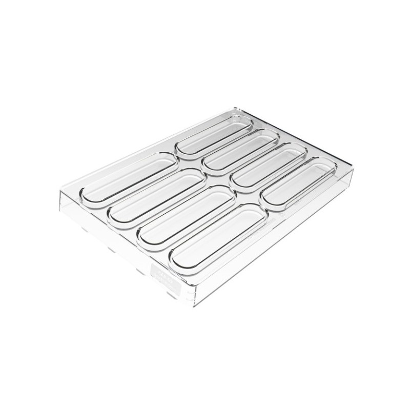 KIT MOULE SILICONE - 8 barres magma 116.5x23xht15 mm - 24ml