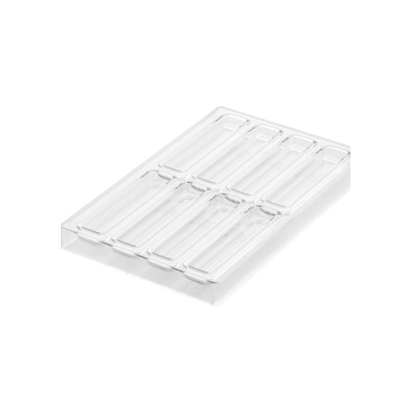 KIT MOULE SILICONE - 8 barres troncs 115x20xht13 mm - 19ml