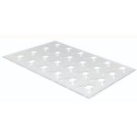 PLAQUE CHABLON SILICONE - 24 élans 40x40xép2 mm - 29ml (lot de 2)