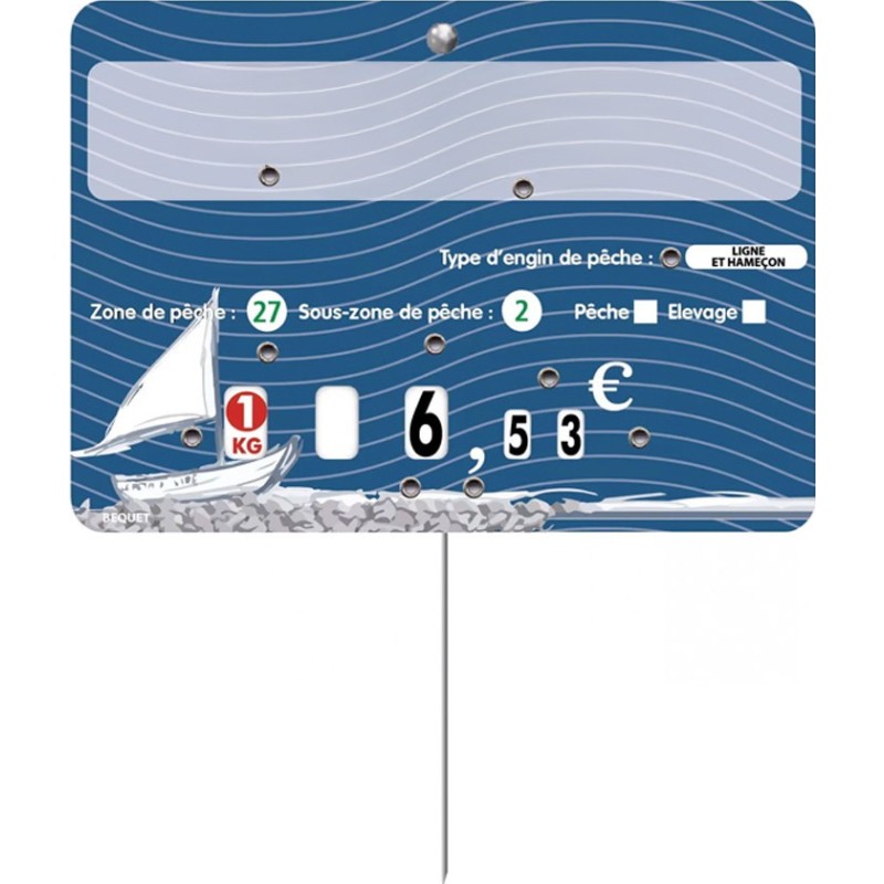 ETIQUETTE POISSON NEPTUNE
