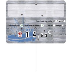ETIQUETTE POISSON TRIBORD