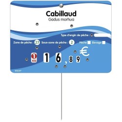 ETIQUETTE POISSON EVASION