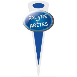 MINI FLECHE "pauvre en arêtes" 6x14 cm (lot de 10)