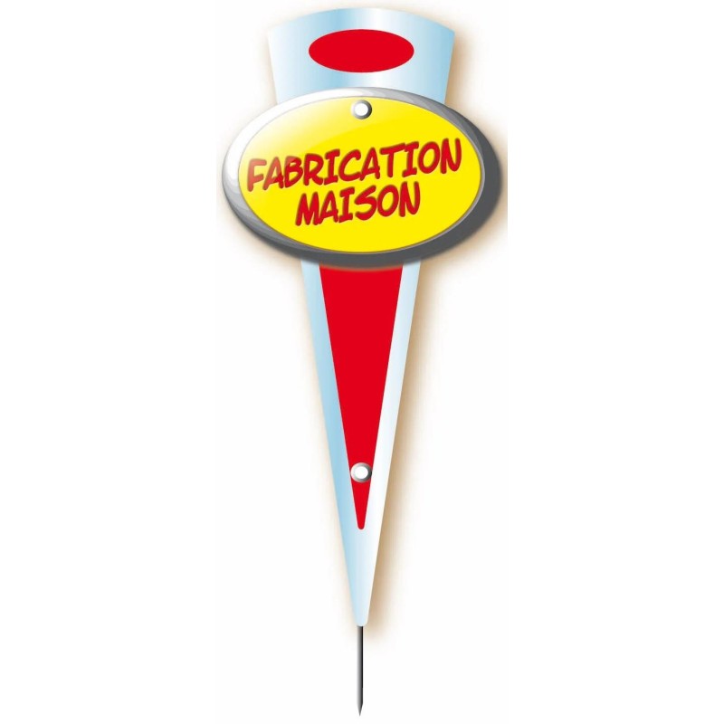 MINI FLECHE "fabrication maison" 6x14 cm (lot de 10)
