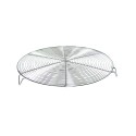 GRILLE RONDE INOX SUR PIEDS