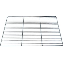 GRILLE INOX -  530x325 - 1/1 - 20 fils Ø 2 - cadre + 2 T Ø 5 mm