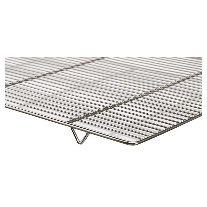 GRILLE INOX SUR PIED POUR PLAT