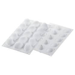 PLAQUE SILICONE 300X175 - 15 mini citrons 58x38xht27 mm - 30ml