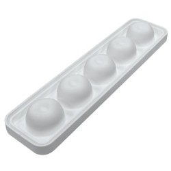 KIT MOULE SILICONE - 5 fruits Ø 60xht55 mm - 115ml