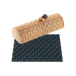 TAPIS DECOR SILICONE - Imprimé tressé 250x185xht4 mm