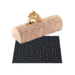 TAPIS DECOR SILICONE - Imprimé grains de café 250x185xht4 mm