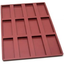 PLAQUE SILICONE INSERTS RECTANGLES