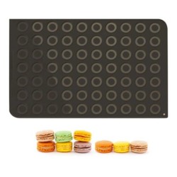 PLAQUE MACARONS SILICONE
