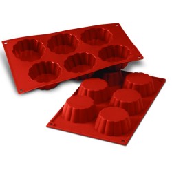PLAQUE SILICONE BRIOCHETTES