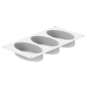 MOULE SILICONE - Modèle Ellipses 148x76xht40 mm - 335ml
