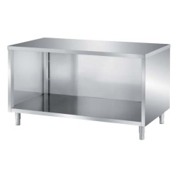 MEUBLE INOX OUVERT