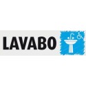 PLAQUE PVC ALU ADHÉSIVE 170x50 MM "Lavabo PMR"