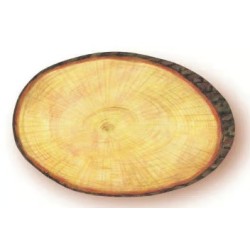 ETIQUETTE Rondin 95x60 mm, sans roulettes, sans attachement (lot de 1