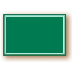 ARDOISINE verte 300x200 mm, recto/verso, sans attachement (lot de 10)