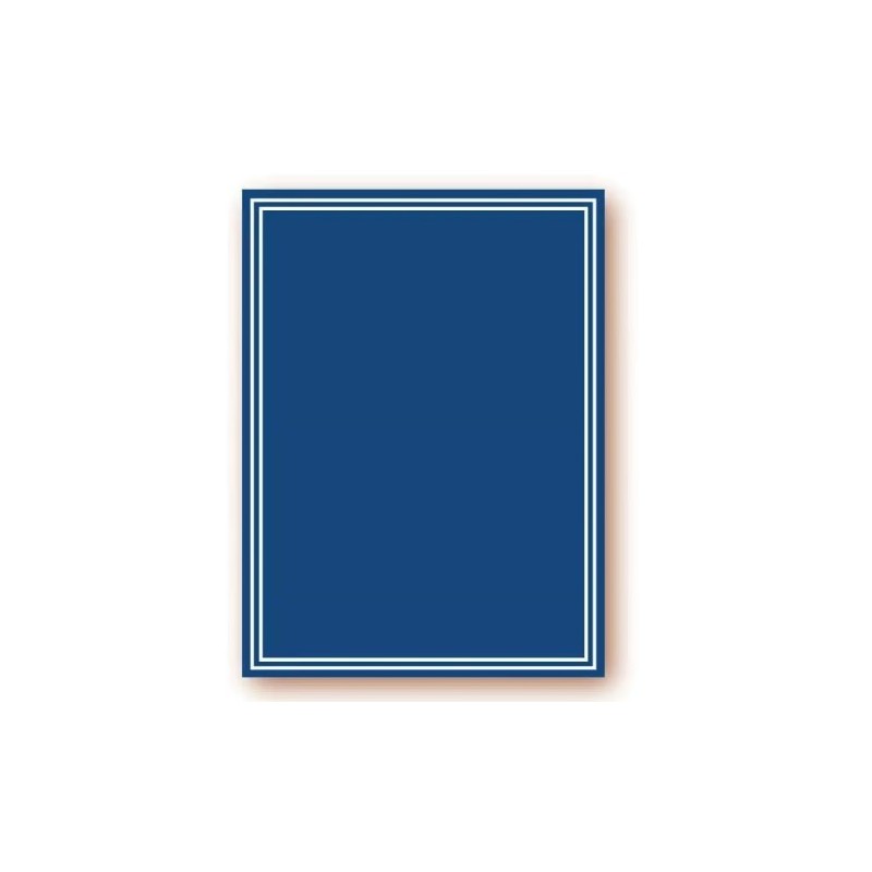 ARDOISINE bleue 400x300 mm, PS 2 mm, recto/verso + fil nylon (lot de 