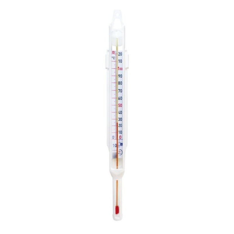 THERMOMETRE Charcutier (-10°/+120°) corps en verre gaine polypropylèn