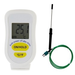 THERMOMETRE électronique à thermocouple avec sonde amovible