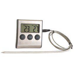 THERMOMETRE POUR FOUR (-50°/+300°C) sonde inox perçante Ø 4 x 150 mm