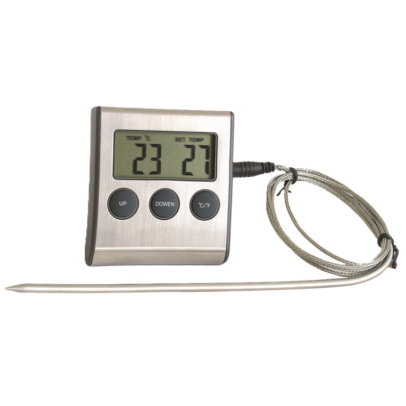 THERMOMETRE POUR FOUR (-50°/+300°C) sonde inox perçante Ø 4 x 150 mm